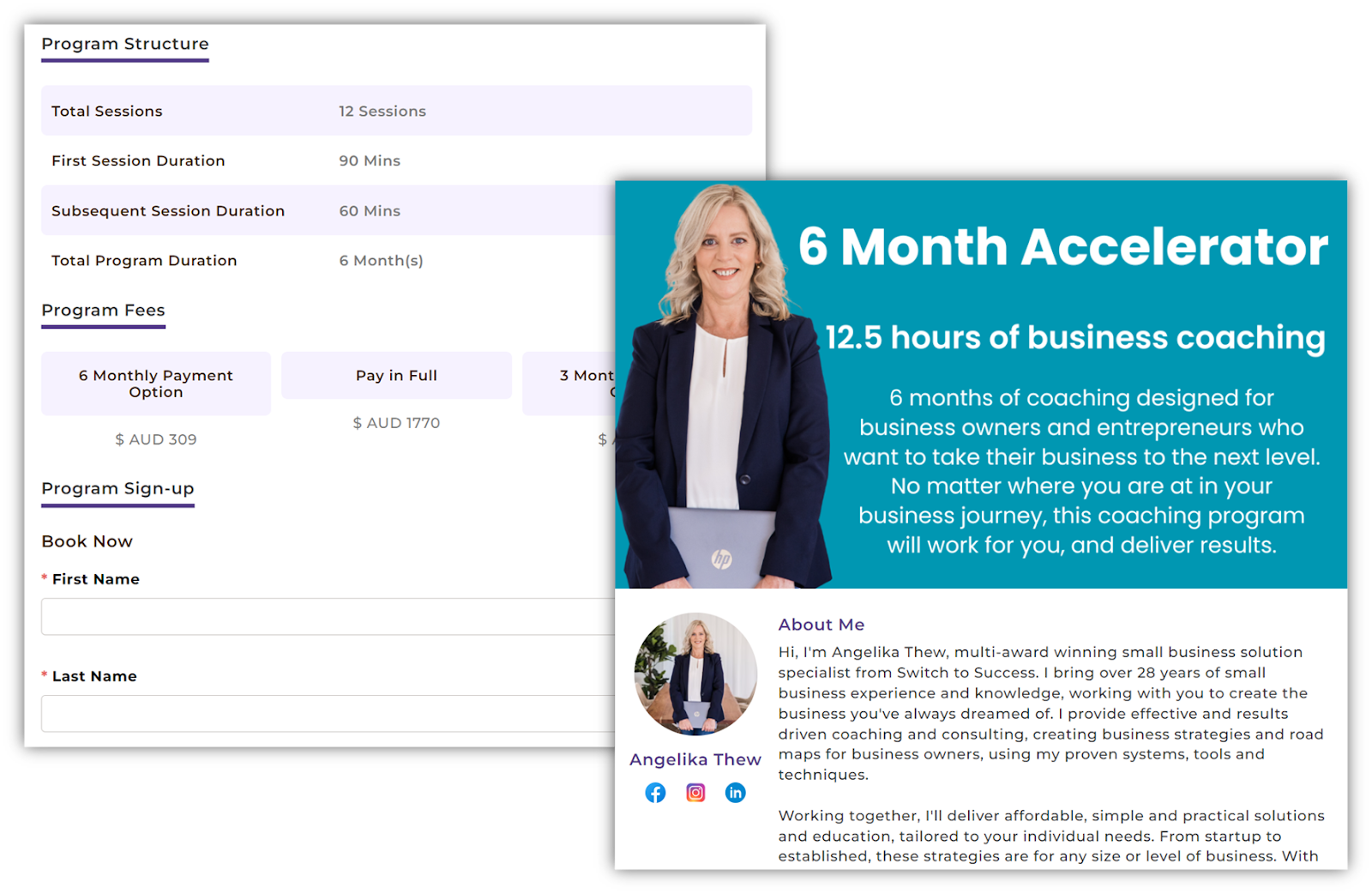 6 Best Examples of Free Health Coach Website Templates